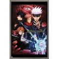 thumbnail image 1 of Jujutsu Kaisen - One Sheet English Wall Poster, 22.375" x 34", Framed, 1 of 3