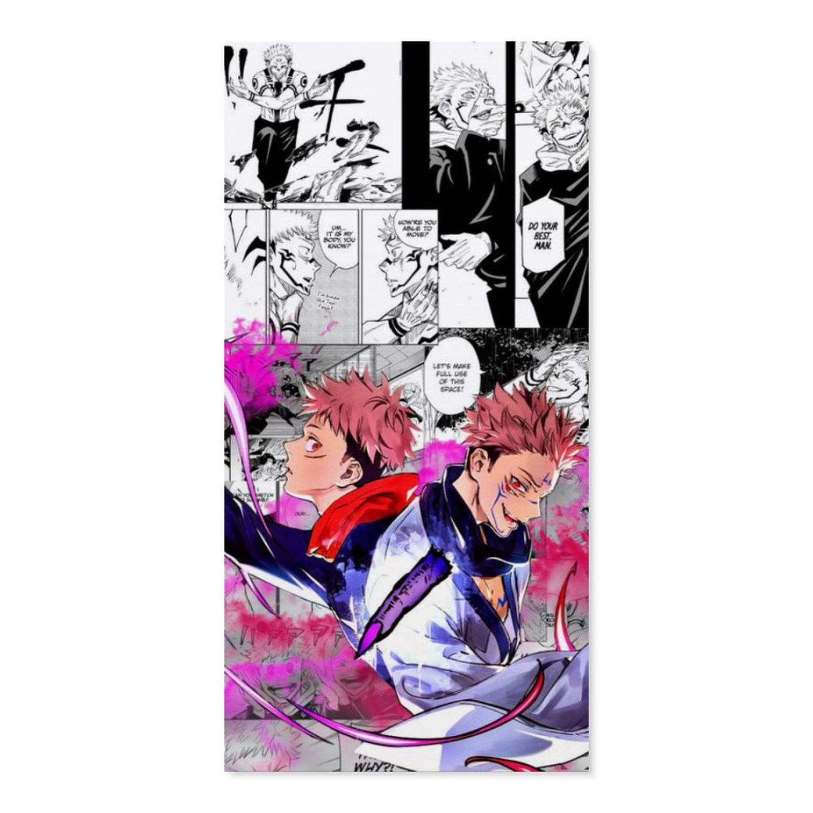 Jujutsu Kaisen Poster Anime Hanging Picture Wall Art for Dorm Bedroom ...