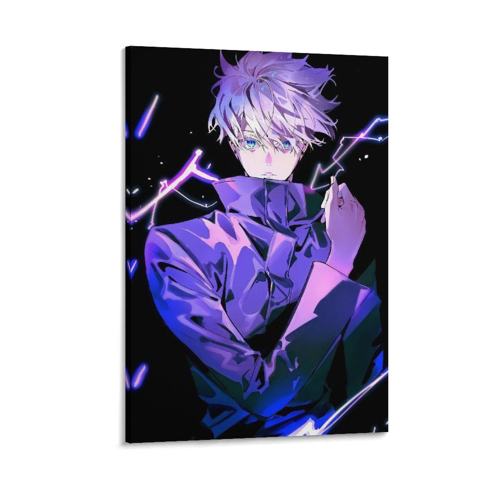 Jujutsu Kaisen Poster, Anime Wall Canvas Hanging Art for Dorm Bedroom ...