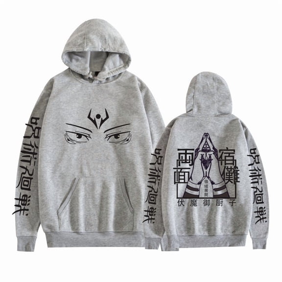 Jujutsu Kaisen Ryomen Sukuna Velvet big couple hoodie hoodie anime hoodie