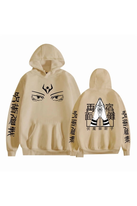 Jujutsu Kaisen Ryomen Sukuna Velvet big couple hoodie hoodie anime hoodie