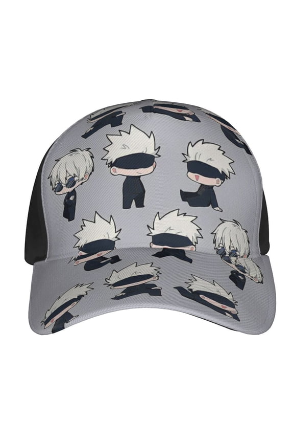 Jujutsu Kaisen Satoru Gojo Baseball Cap Adjustable Snapback Hat Hip Hop Dad Caps Men Women