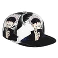 thumbnail image 1 of Jujutsu Kaisen Satoru Gojo Brim Bill Baseball Cap Adjustable Snapback Hat Hip Hop Dad Caps Men Women, 1 of 9