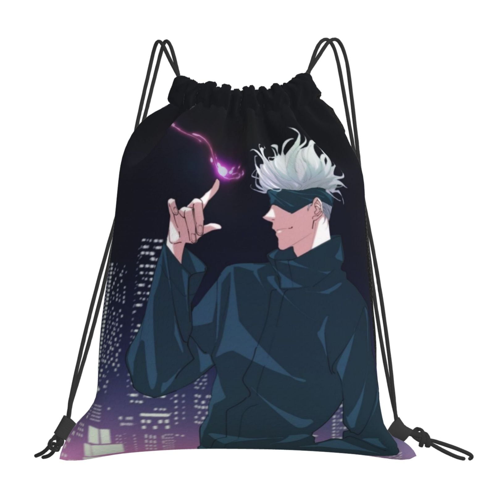 Jujutsu Kaisen Satoru Gojo Drawstring Backpack Sport Gym Bag For Yoga ...