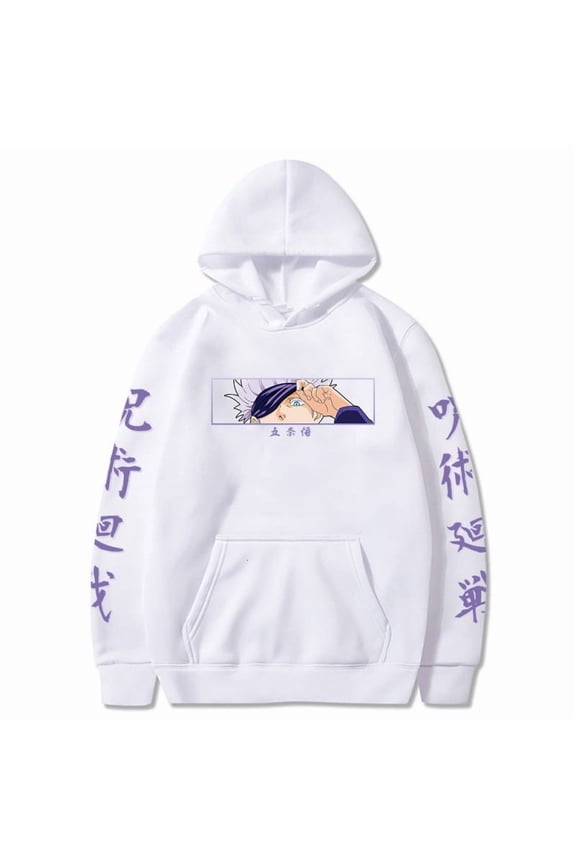 Jujutsu Kaisen Satoru Gojo Fleece plus size couple hoodie hoodie anime hoodie