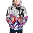 thumbnail image 1 of Jujutsu Kaisen Satoru Gojo Kids' Hoodie 3d Print Sweatshirt Soft Pullover Hooded With Big Pockets For Boys Or Girls Small, 1 of 7