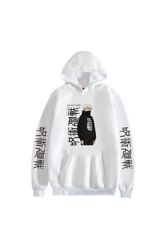 Jujutsu Kaisen Satoru Gojo Printed casual loose hooded sweaters for men and women