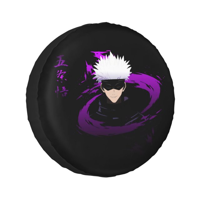 Jujutsu Kaisen Satoru Gojo Spare Tire Cover Protectors Universal Tire