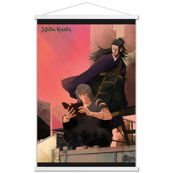 Jujutsu Kaisen: Season 2 - Geto & Mahito Wall Poster with Magnetic Frame, 22.375" x 34"