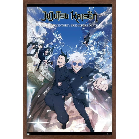 Jujutsu Kaisen: Season 2 - Hidden Inventory Key Art Wall Poster, 22.375" x 34" Framed