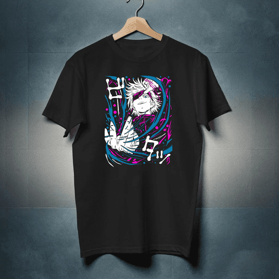 Jujutsu Kaisen Shirt Satoru Gojo Shirt Jujutsu Kaisen Anime Clothing Anime Shirt Gifts for Teens Anime Gift for Him Kenjaku Manga Shirt