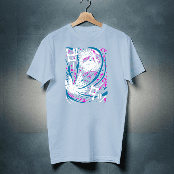 Jujutsu Kaisen Shirt Satoru Gojo Shirt Jujutsu Kaisen Anime Clothing Anime Shirt Gifts for Teens Anime Gift for Him Kenjaku Manga Shirt