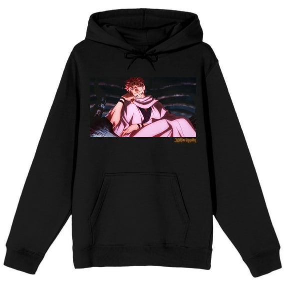Jujutsu Kaisen Sukuna Men's Black Sweatshirt-Large