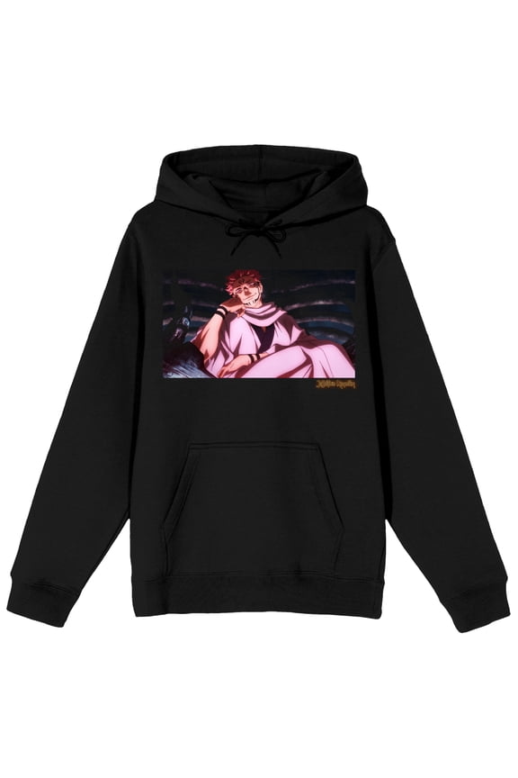 Jujutsu Kaisen Sukuna Men's Black Sweatshirt-XL