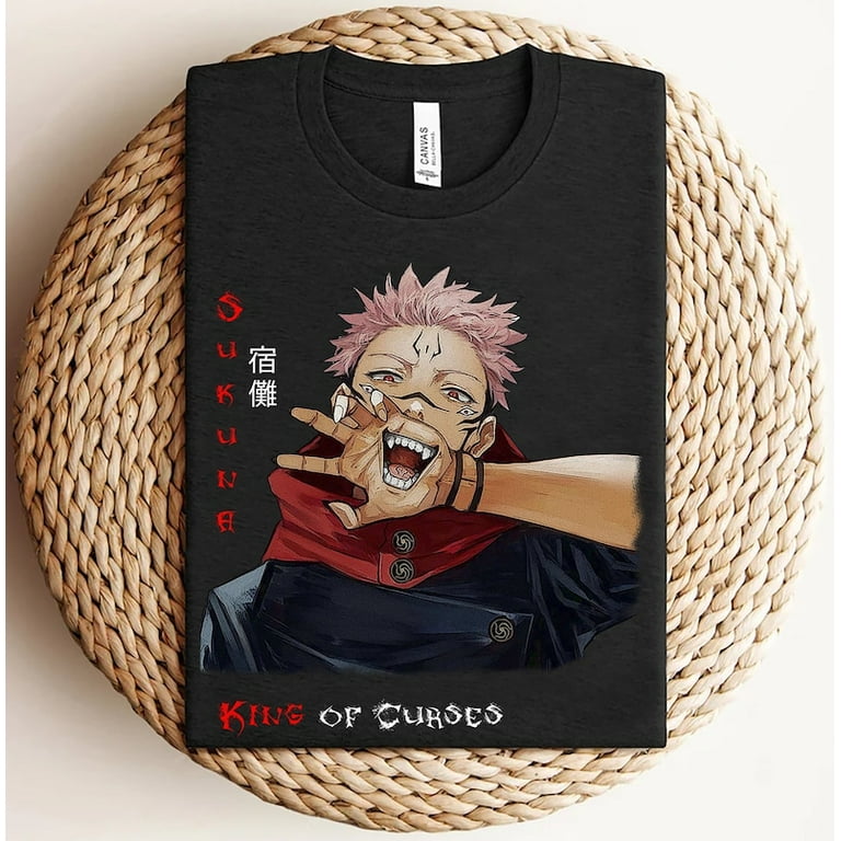 Jujutsu Kaisen Sukuna Shirt, Sukuna Mouth T-Shirt, Ryomen Sukuna