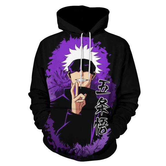 Jujutsu Kaisen Unisex Sweatshirts Fashion Sweater for Men Women Pullover Hoodie Graphic Print Activewear Jacket Tops 6XL