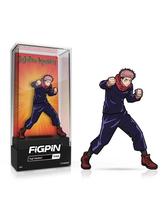 Jujutsu Kaisen Yuji Itadori FiGPiN #1142 Anime Enamel Pin