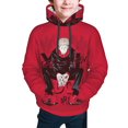 thumbnail image 1 of Jujutsu Kaisen Yuji Itadori Kids' Hoodie 3d Print Sweatshirt Soft Pullover Hooded With Big Pockets For Boys Or Girls Large, 1 of 7