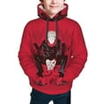 thumbnail image 1 of Jujutsu Kaisen Yuji Itadori Kids' Hoodie 3d Print Sweatshirt Soft Pullover Hooded With Big Pockets For Boys Or Girls Small, 1 of 7