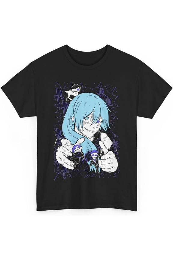 Jujutsu Mahito Anime T-Shirt Unisex Kaisen Anime Japanese Cotton