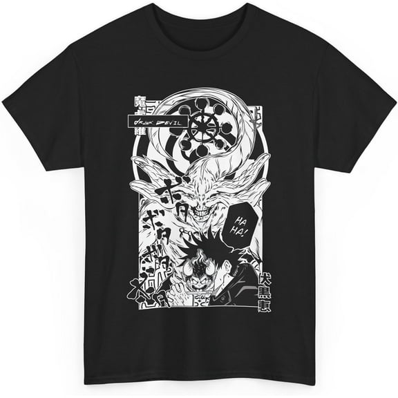 Jujutsu Mahoraga Anime T-Shirt Unisex Satoru Anime Japanese M-65