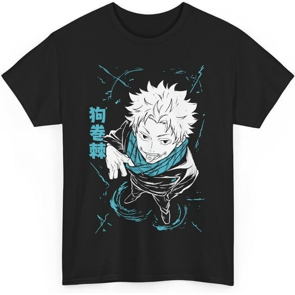 Jujutsu Toge Anime T-Shirt Unisex Kaisen Inumaki Anime Japanese Cotton