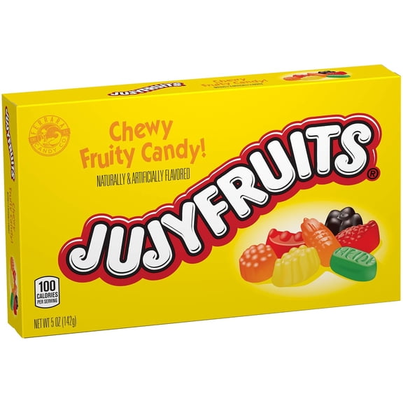 Jujyfruits Chewy Fruit Flavored Candies, 5 oz Theater Box