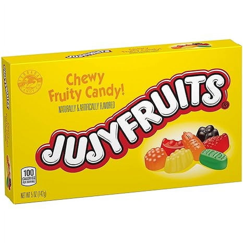 Jujyfruits Fruity Chewy Candy Theater Box, 5 Oz, 2 Pack