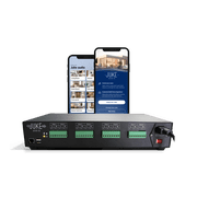 Juke-8 8 Zone Multi-Room Amplifier | Built-in Music Streaming & Wireless App Control | Supports 8 Audio Sources Simultaneously | Whole Home Audio System | Airplay 2, Spotify Connect,