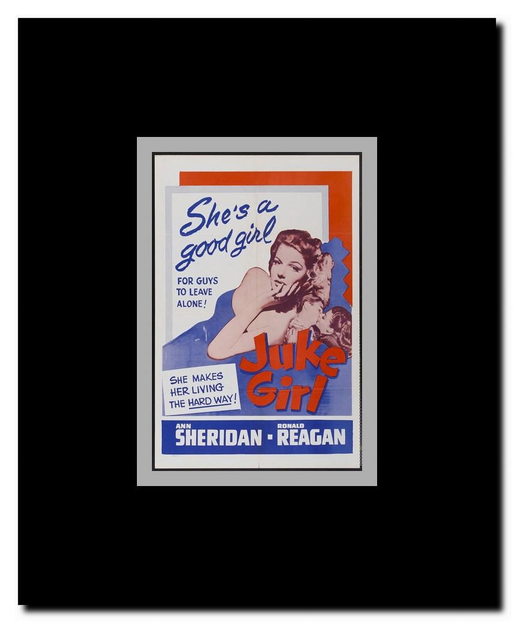 Juke Girl Framed Movie Poster
