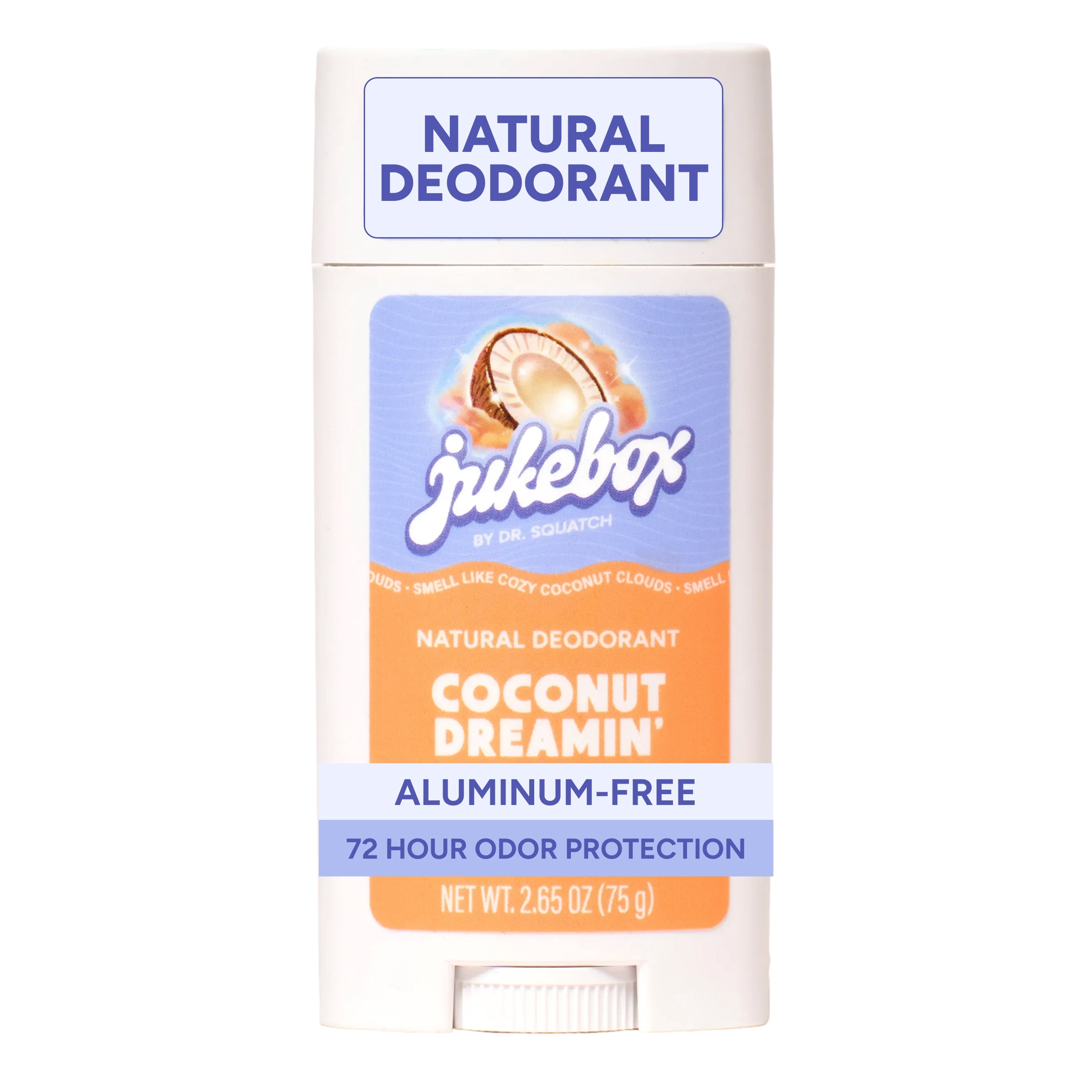 Jukebox Womens Aluminum Free Deodorant Stick, Natural Deodorant