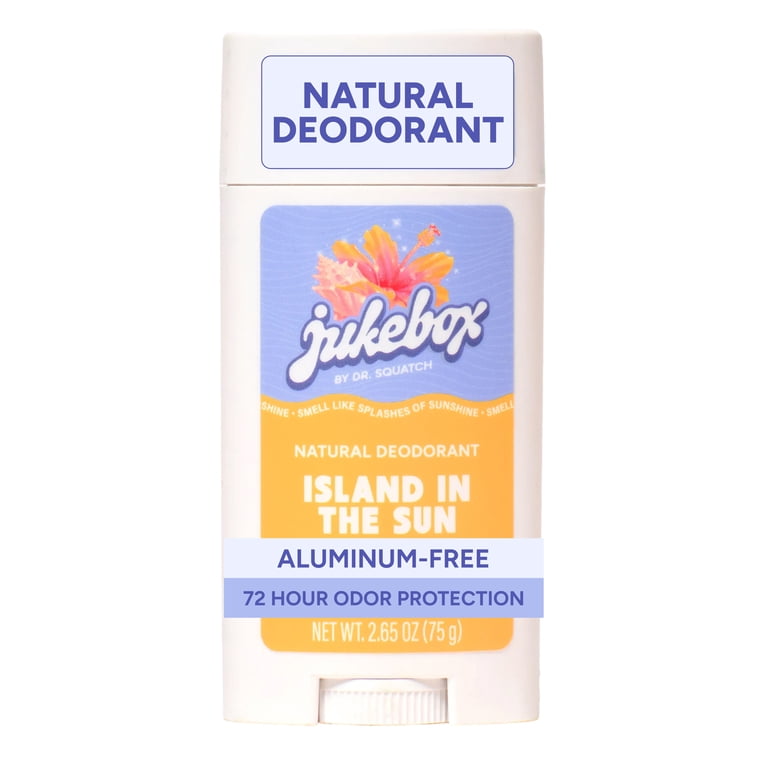 Jukebox Womens Aluminum Free Deodorant Stick, Natural Deodorant