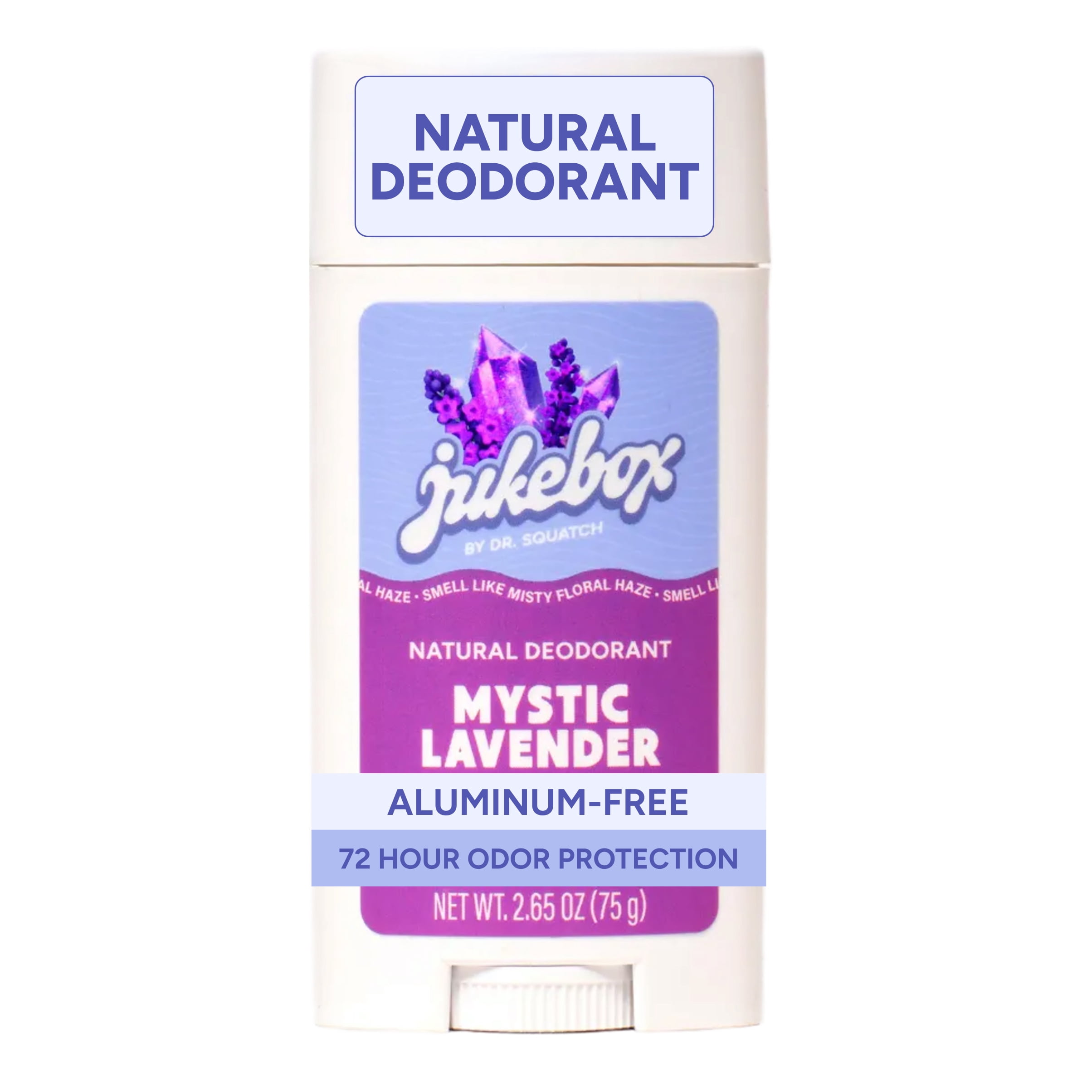 Jukebox Womens Aluminum Free Deodorant Stick, Natural Deodorant