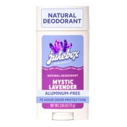 Jukebox Womens Aluminum Free Deodorant Stick, Natural Deodorant for Women, Mystic Lavender, 2.65 Oz