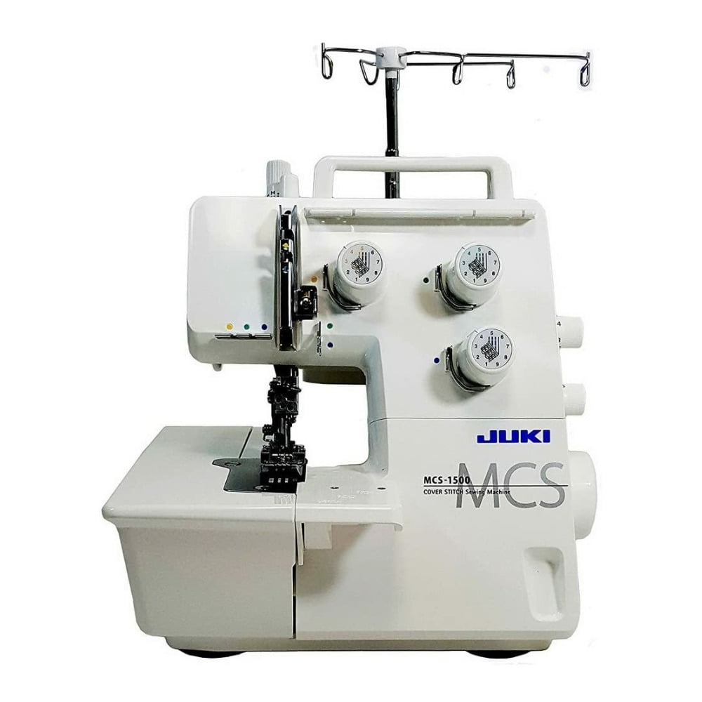 Juki MCS-1500 Cover Stitch and Chain Stitch Sewing Machine with 1,350 Stitches per Minute