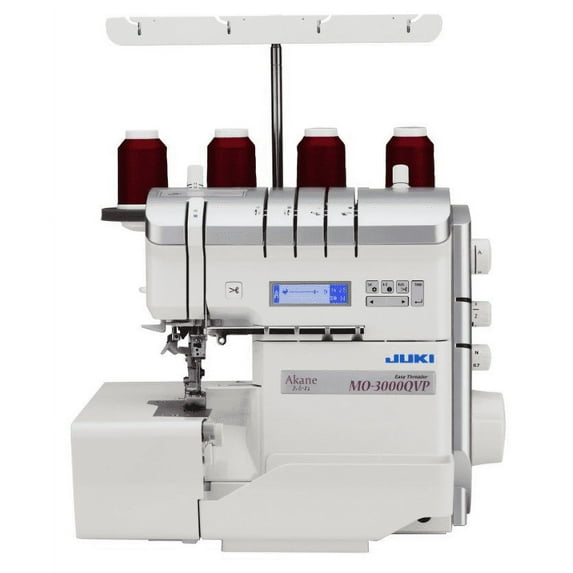 Juki MO-3000QVP Serger 2/3/4 Thread Differential Feed Overlock with Automatic Thread Supply and Easy Threader