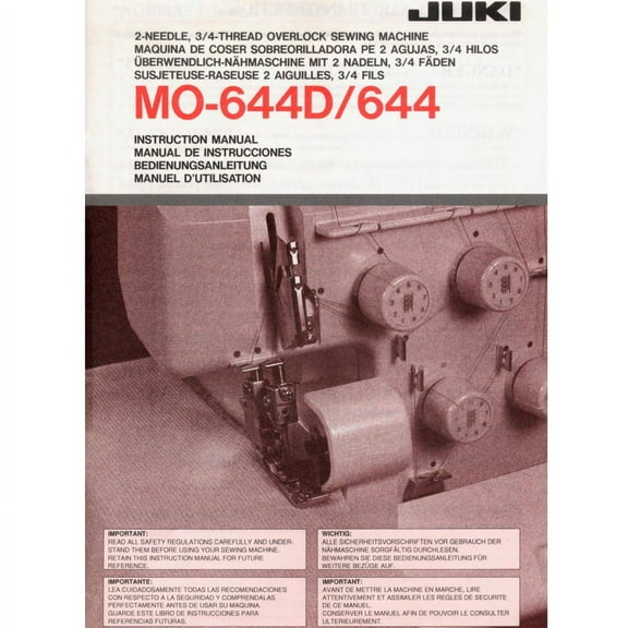 Juki MO-644D Serger