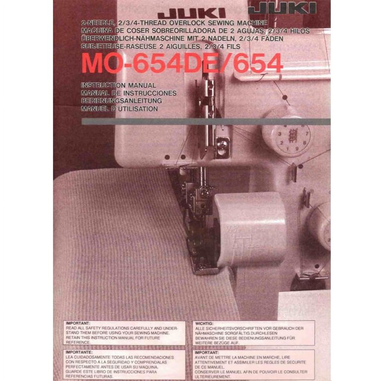 Juki MO-654DE Serger