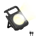 thumbnail image 1 of Julam Mini Keychain Flashlights Rechargeable Small LED Flashlight Flashlight with Fancy Keychain with Folding Bracket Magnet and Bottle Opener Used for Work Fishing Walking Camping custody, 1 of 19