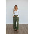 thumbnail image 1 of Jule Cargo Pants - Dark Olive, 1 of 8