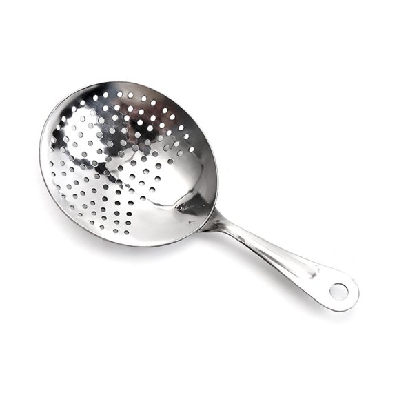 Julep Strainer Save Time Stainless Steel Handheld Portable Cocktail Strainer Spoon Kitchen Gadget