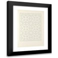 thumbnail image 1 of Jules Bourgoin 11x14 Black Modern Framed Museum Art Print Titled - The Elements of Arabic Art Pl 070 (1879), 1 of 5