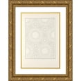 thumbnail image 1 of Jules Bourgoin 13x18 Gold Ornate Wood Frame and Double Matted Museum Art Print Titled - The Elements of Arabic Art Pl 140 (1879), 1 of 4