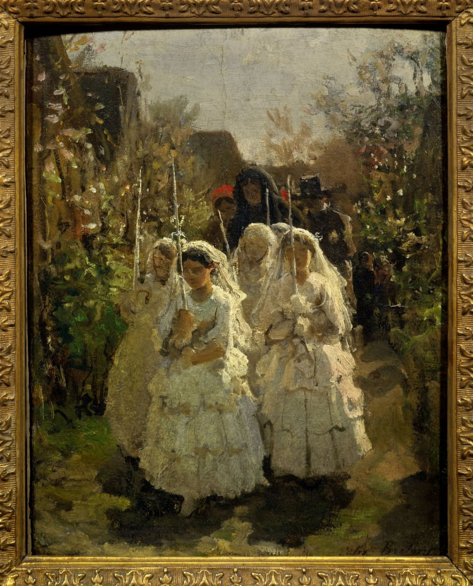 Jules Breton (1827-1906) French School Canvas Art - (24 x 36)