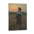 thumbnail image 1 of Jules Breton Prints 《The Song of The Lark》 Wall Art Poster Art Poster Canvas Painting Decor Wall Print Photo Gifts Home Modern Decorative Posters 12x18inch(30x45cm), 1 of 6
