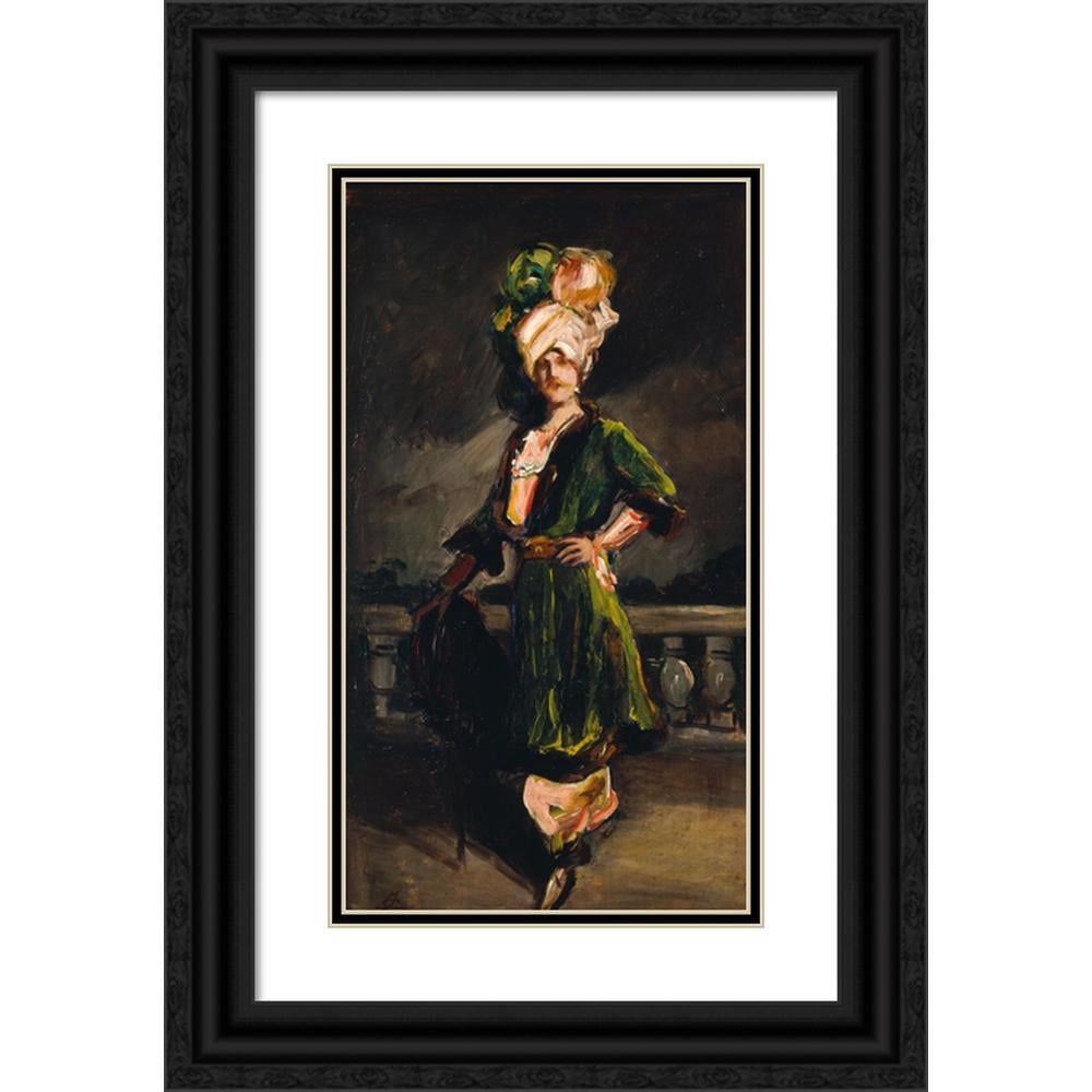 Juan Ferrandiz「Castells」 アートパネル　フェランディス Jules Cayron 10x14 Black Ornate Wood Framed Double Matted Museum