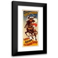thumbnail image 1 of Jules Chéret 10x18 Black Modern Framed Museum Art Print Titled - Exhibition of Arabs from the Sahara (1899), 1 of 5