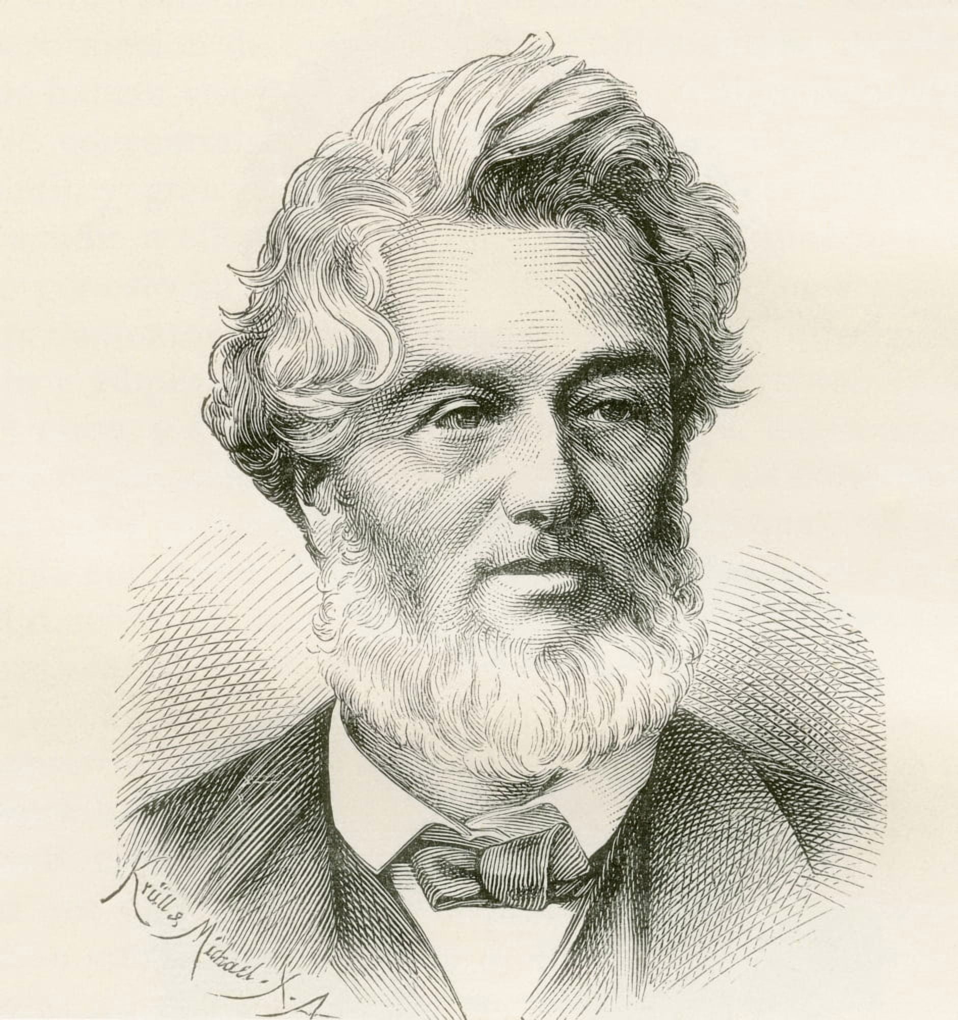 Jules Claude Gabriel Favre 1809 Canvas Art - Ken Welsh Design Pics (26 x 28)