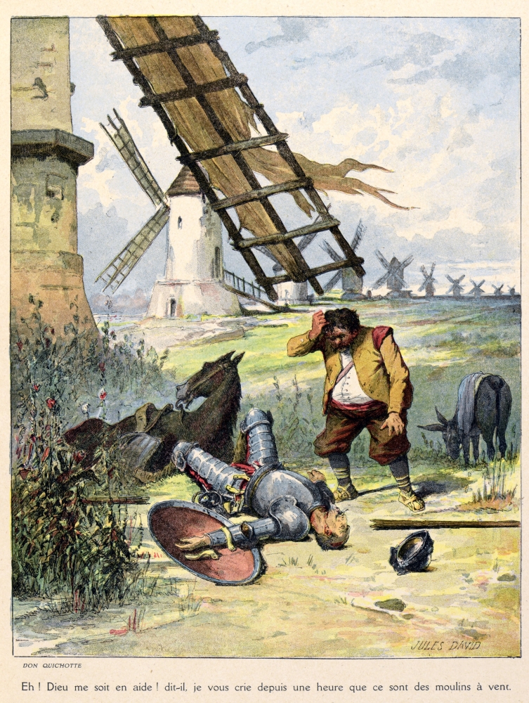 Jules David (1808-1892) Canvas Art - (18 x 24)