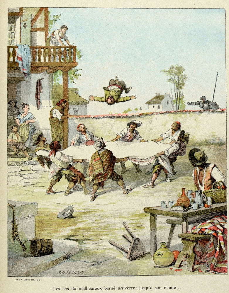 Jules David (1808-1892) Canvas Art - (18 x 24)